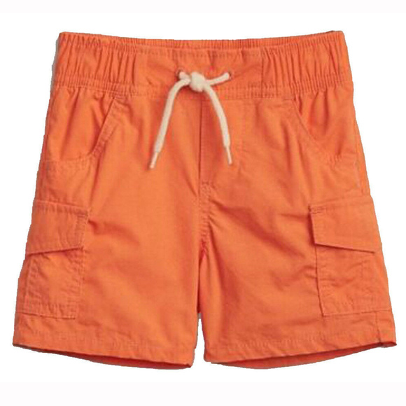 GAP Bottoms Baby Gap Nwt Orange Pullon Cargo Shorts 218 Months